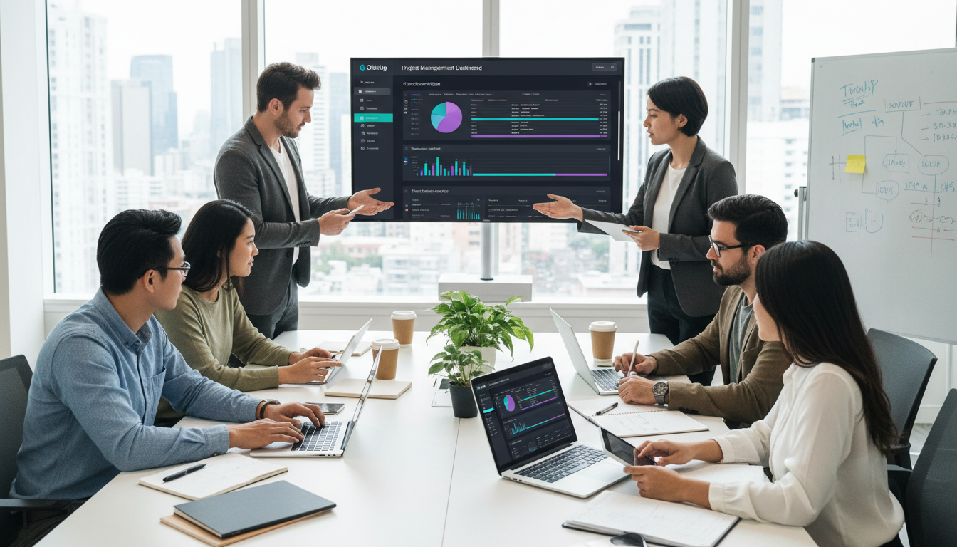 découvrez clickup, la solution tout-en-un pour simplifier et optimiser la gestion des tâches en entreprise, favorisant productivité et collaboration.