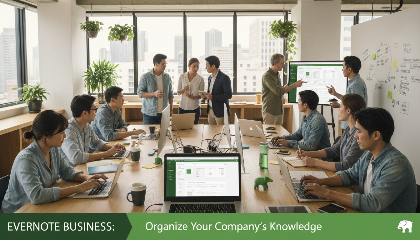 découvrez evernote business, l'outil idéal pour organiser efficacement la gestion de votre entreprise et booster votre productivité.