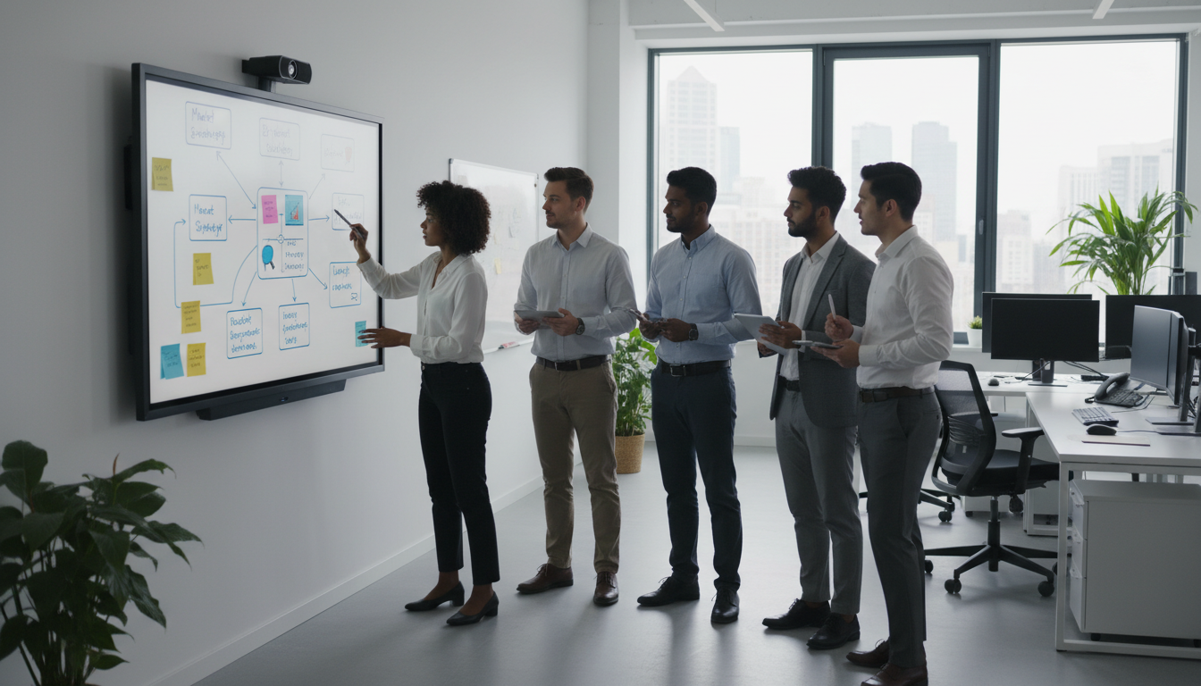 découvrez miro, l'outil interactif idéal pour la gestion d’équipe et le brainstorming collaboratif, facilitant la créativité et la productivité en temps réel.