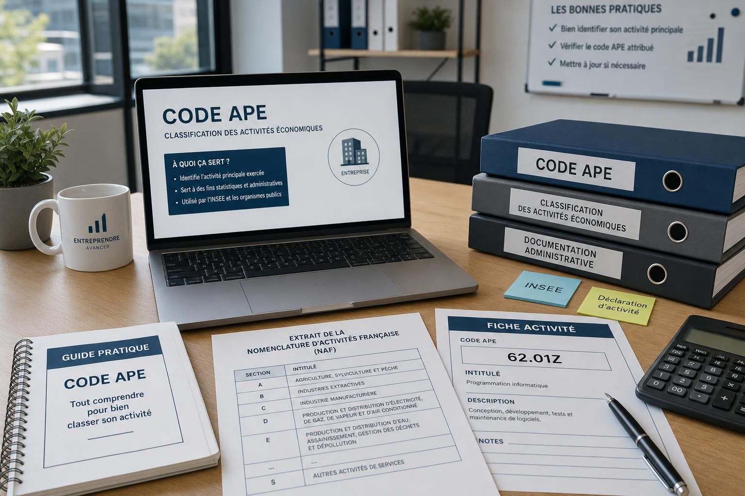 découvrez l'utilité du code ape, son rôle dans l'identification des activités d'une entreprise et les démarches à suivre pour corriger une éventuelle erreur.