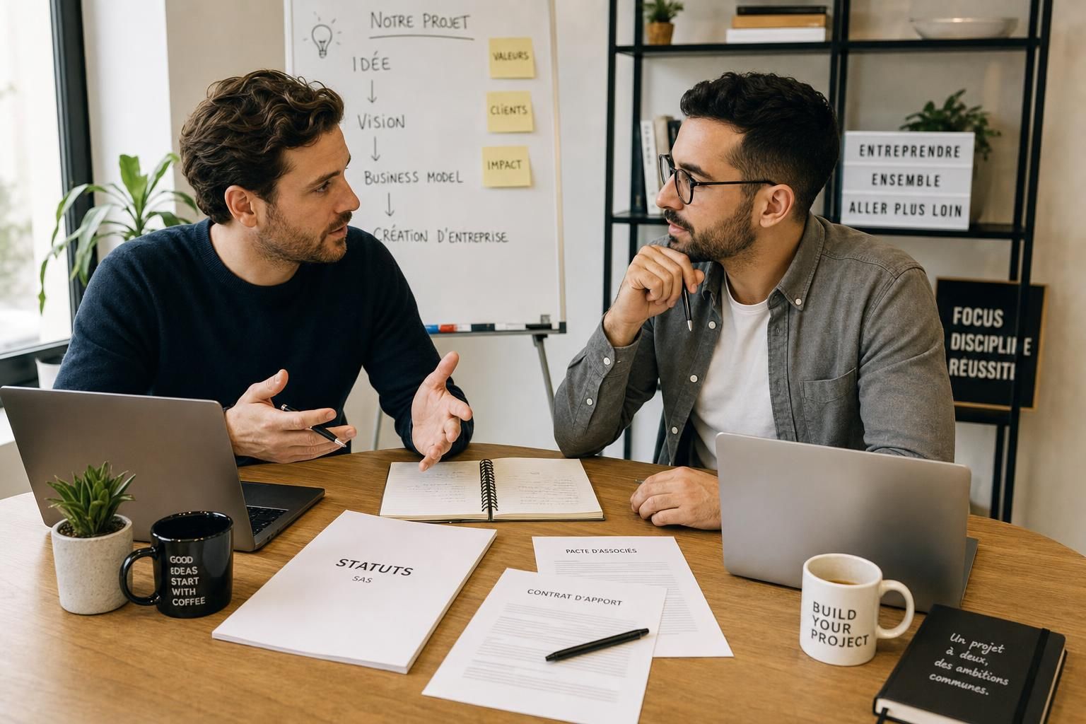 découvrez les aspects juridiques essentiels à vérifier avant de créer une entreprise à deux, pour réussir votre association en toute sérénité.