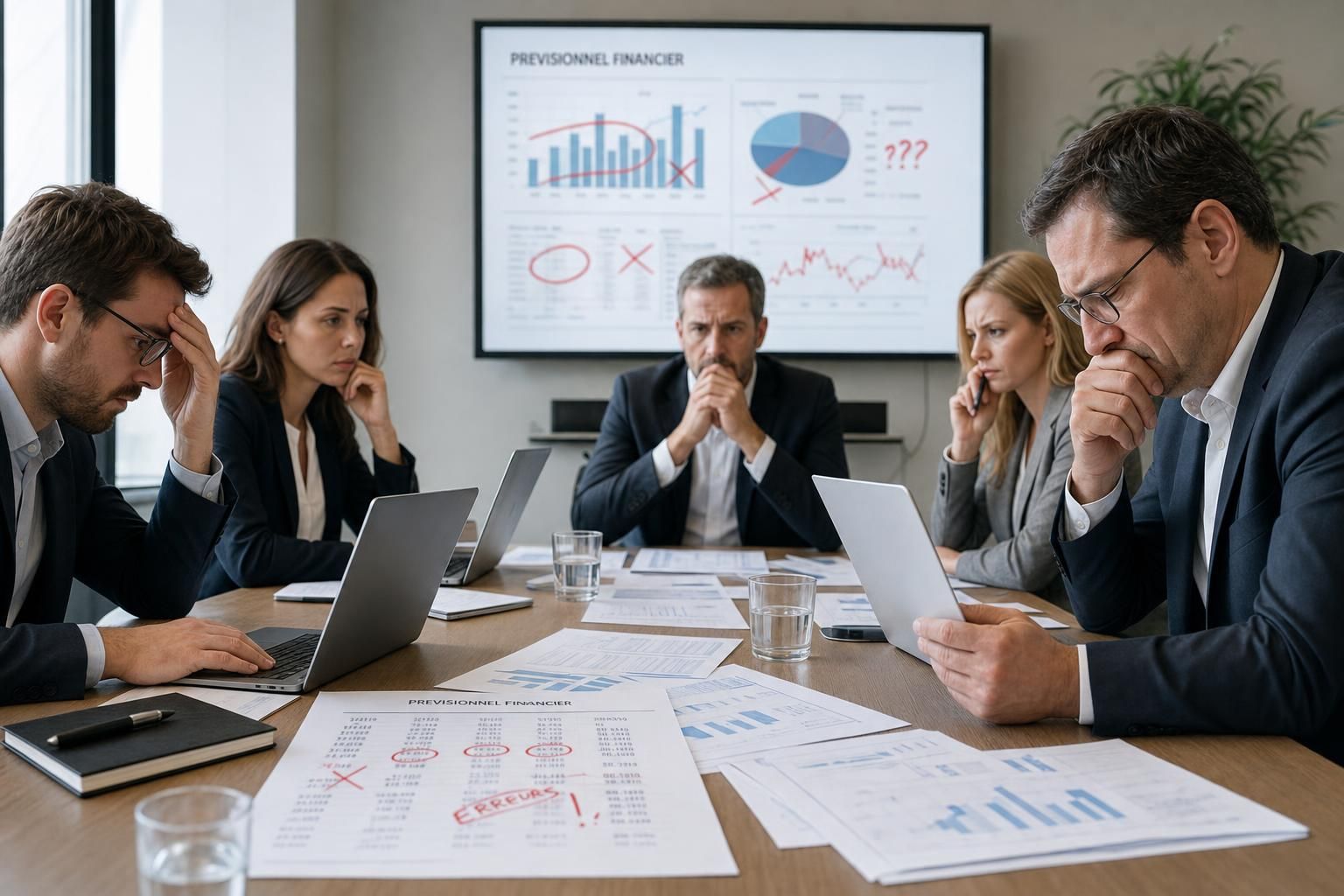 découvrez les erreurs courantes dans un prévisionnel financier qui peuvent nuire à la confiance des financeurs et apprenez comment les éviter pour sécuriser vos financements.