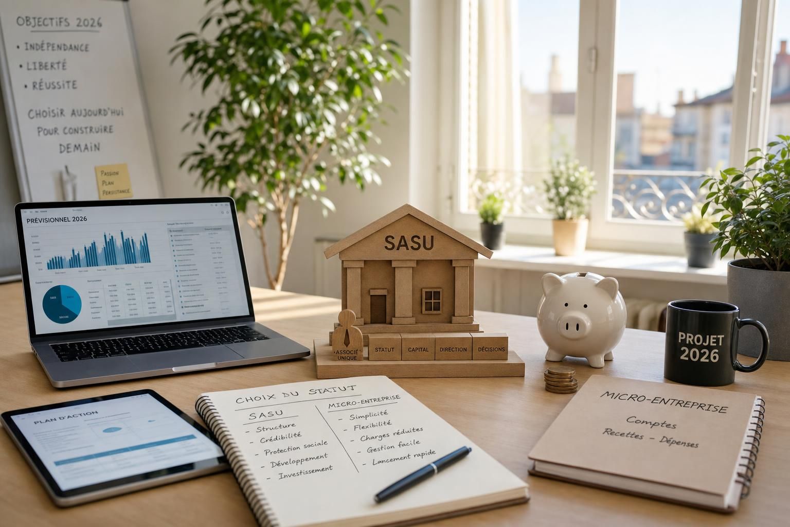 SASU ou micro-entreprise : quel choix pour démarrer en 2026 ?